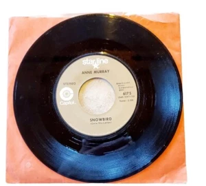 Anne Murray - Snowbird 45 RPM 7" Single Capitol Records - Soft Rock / Pop VG - Picture 1 of 2