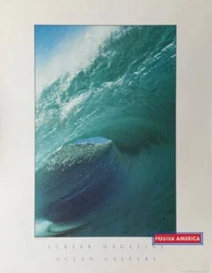 Surfer Magazin Ocean Gallery Inside Pipe Vintage 1994 Poster 22 x 28 - Bild 1 von 1