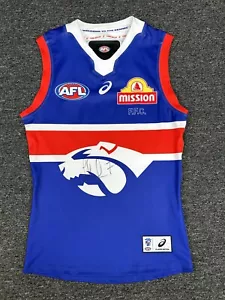 Western Bulldogs Retro Player Issue AFL Jumper Guernsey Jersey Lachie Hunter - Bild 1 von 10