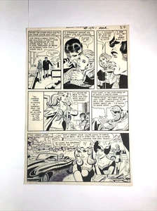 DC Comics Secret Hearts #150 S.24 Original Art 1971 Werner Roth (10,5”x15,75”) - Bild 1 von 10
