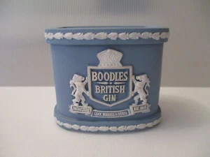 Vintage Boodles British Gin Chalk Advertising Bar Statue Bottle display stand - Picture 1 of 6