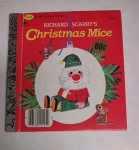 Richard Scarrys Weihnachtsmäuse erste kleine goldene Bücher - Bild 1 von 2