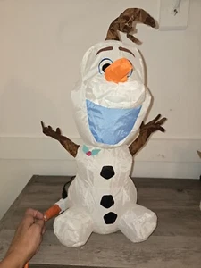 Disney's Frozen Olaf 24" USB Or Battery Inflatable - Picture 1 of 6