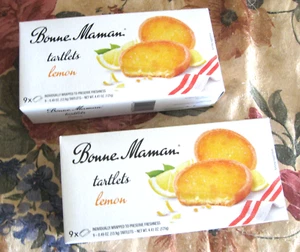 2 paquetes de tartaletas de limón Bonne Maman 4,41 oz exp. 02/2026 - Imagen 1 de 3