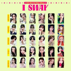 5pcs/set (G)I-DLE I SWAY Self Made Photo Cards HD Photocards MAKESTAR SHUHUA - Picture 1 of 7