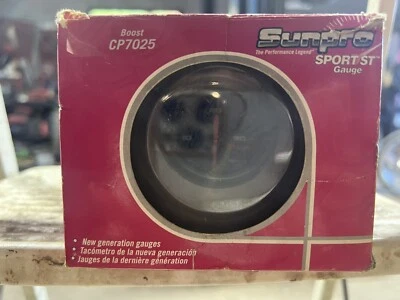 Impulso mecánico Sunpro Sport St Gauge CP7025 (0-30 PSI) nuevo en caja Foto 1 de 4