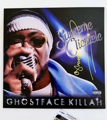 Ghostface Killah SIGNED Supreme Clientele Vinyl Record JSA COA Wu Tang Clan - Image 1 of 2