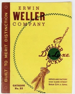 Erwin Weller  Company De luxe Fishing Tackle Catalog - Picture 1 of 24