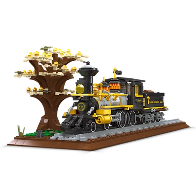 Building Blocks Sets MOC Genoa Locomotive Bricks Train Model Kids DIY Toys 59010 - Image 1 of 4