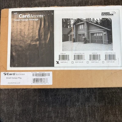 Card Access Smart Garage Package - Control4 - ZCA-SGP10A-2-ZP - Image 1 of 2