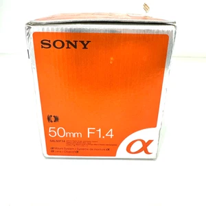 Sony SAL 50mm f/1.4 AF Lens W/Box - Picture 1 of 1