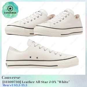 Converse Leather All Star J OX White 31309730 Men's US3.5-13.5 NEW - Picture 1 of 10