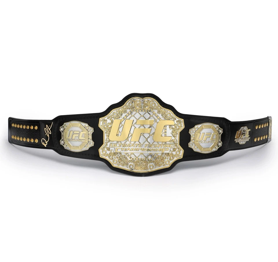 DANIEL CORMIER SIGNED UFC CHAMPIONSHIP REPLICA BELT - Image 1 of 4