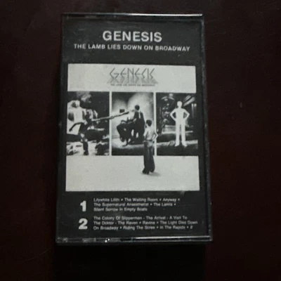 Genesis The Lamb Lies Down On Broadway Part 1 & 2 Cassettes VTG 1974 ATCO - Image 1 of 3
