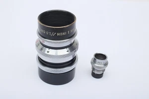 Wollensak 25mm f1.5 Cine-Velostigmat 1" inch Cine C-Mount 25/1.5 Lens+FAST+NICE - Picture 1 of 23