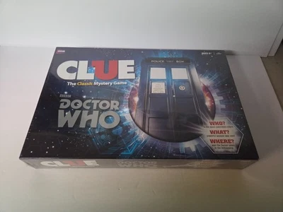 USAopoly Doctor Who Clue Board Game BRAND NEW Sealed - Image 1 of 4