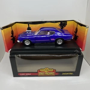 Ertl American Muscle Street Machines 1970 ‘70 Chevy Chevelle Purple Diecast 1:18 - Picture 1 of 10
