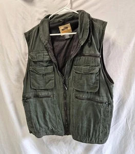 Mens XL Humvee Safari Workshop Untility Camping Outdoor Vest - Picture 1 of 12