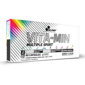 OLIMP VITA-MIN MULTIPLE SPORT MEGA CAPS 60 Kapseln, Multivitamine -Mineral - Bild 1 von 2