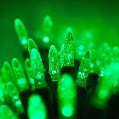 70 LED Christmas Tree Lights String Mini Party Bedroom, Green Wire 24ft - Image 1 of 4