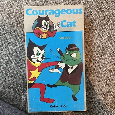 courageous cat Volume 1 vhs - Image 1 of 2