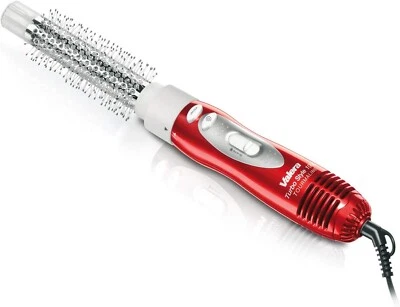 Valera Turbo Style 1000 Tourmaline 603.01B Warmluft-Styler zwei Bürsten Rot