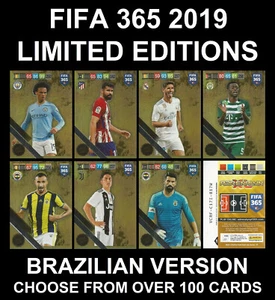 Panini Adrenalyn 2019 FIFA 365 Limited Edition brasilianische Version SELTEN - Bild 1 von 117