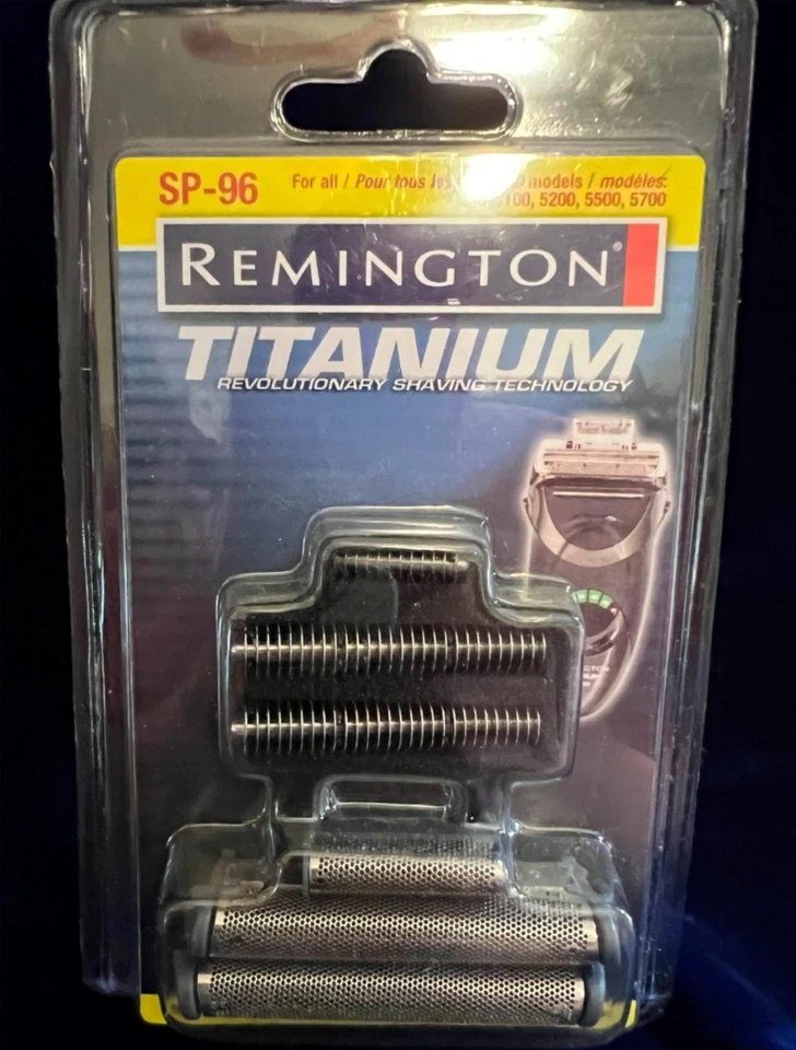 全新未拆封 Remington SP-96 钛替换屏幕和刀具  — 第 1/1 张图片