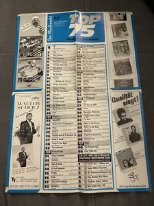 Herbert Grönemeyer / Michael Jackson / Walter Scholz Chart-Plakat 40x60 cm 1988 - Bild 1 von 3