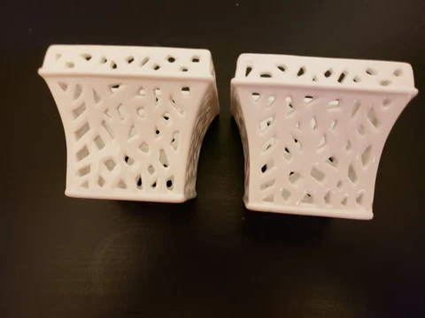Nantucket small ceramic square decor make in China 2.5" w x 2" tall Cover