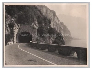 Reisebus am Gardasse Italien 1958 - Gardesana occidentale - Altes Foto 1950er - Picture 1 of 2