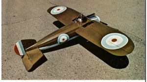 1/4 Scale WWI Bristol M1C 96 inch WS Stand Off Scale RC Printed Plans - Picture 1 of 7