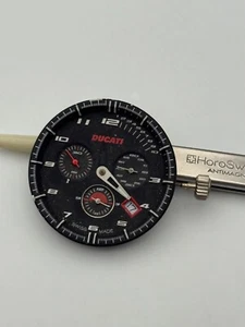 Ducati Ronda 5030.D Chronograph Quartz Movement Swiss Made - Picture 1 of 2