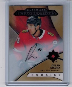 2018-19 Ultimate Collection Dylan Sikura Ultimate Introductions Rookie Auto RC - Picture 1 of 1