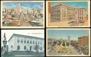 4 POSTALES - BALTIMORE, MD - Imagen 1 de 1