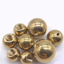 1pcs M6 M10 Solid Brass Drilling Tapping Nut Balls Blind Hole Nuts 10mm-30mm Dia