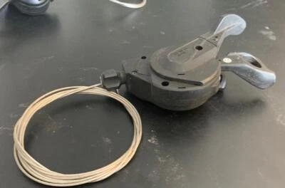 Vintage Double o Triple Shimano Deore Bicycle Shifter Sl-M610 Left Side Mountain - Image 1 of 4