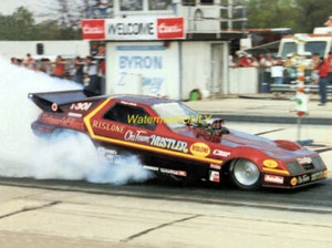 "Chi-Town Hustler" Frank Hawley 1986 Dodge Daytona NITRO Funny Car PHOTO! #(66) - Picture 1 of 2