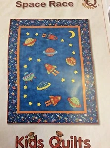 Space Race Kids Quilts Pattern Heirloom QLT006 57x75" 63x82" Astronomy Planets - Picture 1 of 1
