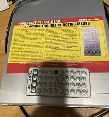 Coby DVD224 DVD Player - Image 1 of 4