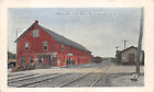 Millway PA Reitz Warehouse and P & R Depot Postcard Litho