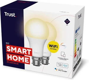 Bombilla inteligente Trust WiFi B22, bombilla LED regulable - Imagen 1 de 1