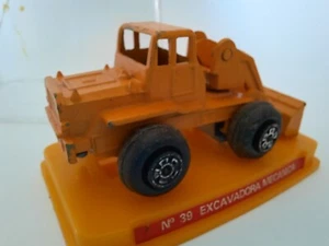 GUISVAL Excavadora Mecánica 1/64 Made in Spain bulldozer car in box coche rare - Imagen 1 de 11