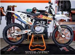 Ronnie Renner Hot Wheels KTM Graphics Kit SX SXF 2016 - 2018 EXC 2017 - 2019 - Bild 1 von 2