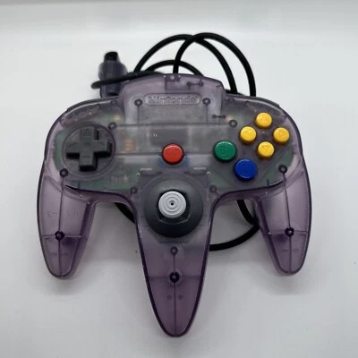 Official Nintendo 64 N64 Authentic Original Controller Atomic Purple - Image 1 of 4