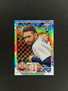 2023 Topps Chrome Logofractor Riley Greene Image Variation RC SP - Picture 1 of 2