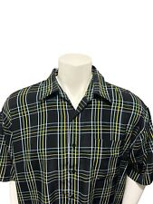 Old Skool Urban Wear Mens Shirt Size Adult XL Regular Fit Short Sleeve Button Up