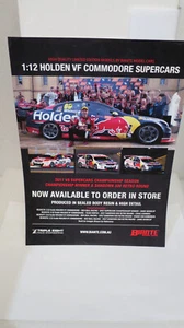 BIANTE 1/12 DEALER BROCHURE ONLY HOLDEN COMMODORE 2017 CHAMPIONSHIP WIN & RETRO - Bild 1 von 2