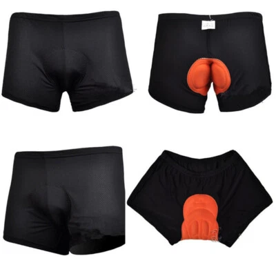 Hombres y Mujeres Ciclismo Ropa Interior Secado Rápido 3D Acolchado Bicicleta Pantalones Cortos Diseño Ergonómico Foto 1 de 4