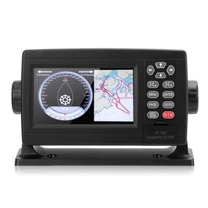 ✦ 5in Marine GPS Navigator AIS TFT LCD Screen LED Backlight IP65 Waterproof - Photo 1/12